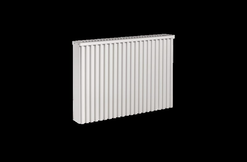 A white Fischer Classic electric radiator shown on a plain white background
