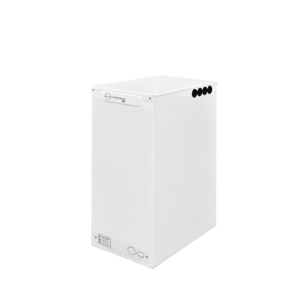 A white Sunamp Thermino 210 EPLUS thermal heat battery unit shown against a plain white background